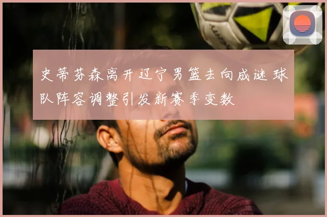 史蒂芬森离开辽宁男篮去向成谜 球队阵容调整引发新赛季变数